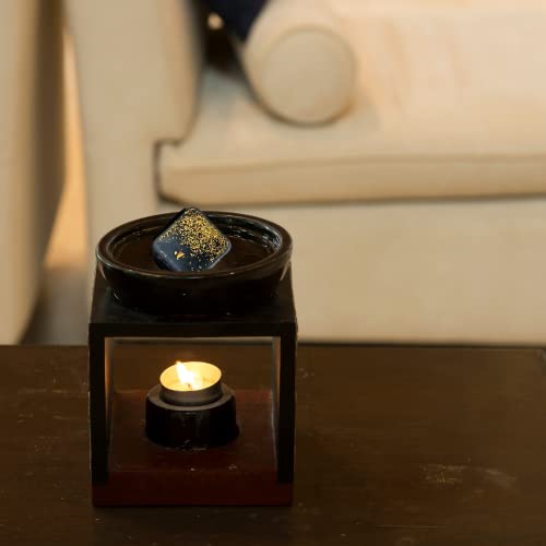 Black Orchid– 85g Handmade Luxury Scented Wax Melt Snap Bar. Designer Inspired. 75H Burn. Vegan Wax. Highly Scented Candle Alternative for Home and Office. Lasting Fragrance.