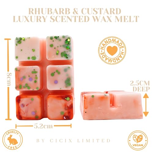 Passionfruit Martini – 85g Handmade Luxury Scented Wax Melt Snap Bar. Fruity Drink Inspired. Min 75H Burn. Vegan. Highly Scented Candle Alternative For Home And Office. Lasting Fragrance.