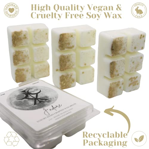 J'Adore – 85g Handmade Luxury Scented Wax Melt Snap bar. Designer Perfume. Min 75H Burn. Vegan. Highly Scented Candle Alternative for Home and Office. Lasting Fragrance.