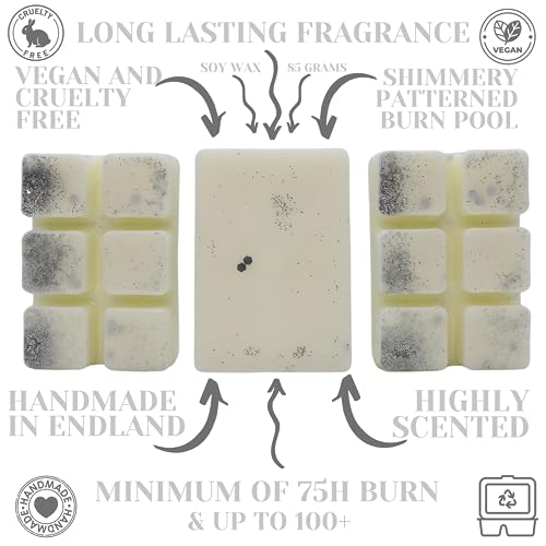 Number 5– 85g Handmade Artisan Luxury Scented Wax Melt Snap Bar. Designer Perfume. Min 75H Burn. Vegan. Highly Scented Candle Alternative For Home And Office. Lasting Fragrance.