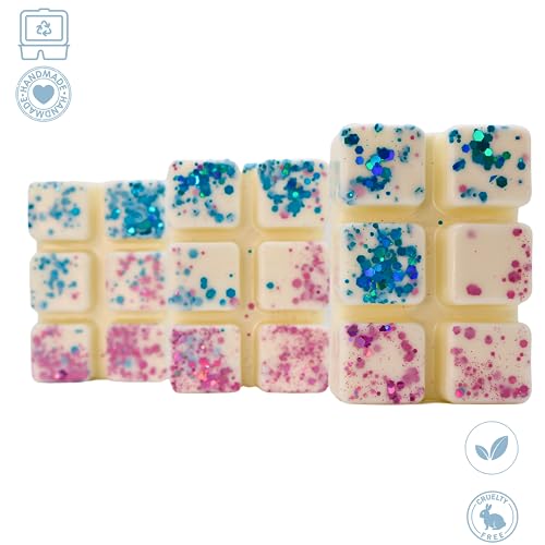 Baby Powder – 85g Handmade Luxury Scented Wax Melt Snap Bar. Fresh Scent. Min 75H Burn. Vegan. Highly Scented Candle Alternative For Home And Office. Lasting Fragrance.