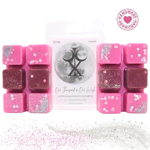 One Thousand and One Wish – 85g Handmade Luxury Scented Wax Melt Snapbar. Min 75H Burn. Vegan. Highly Scented Candle Alternative for Home and Office. Lasting Fragrance.