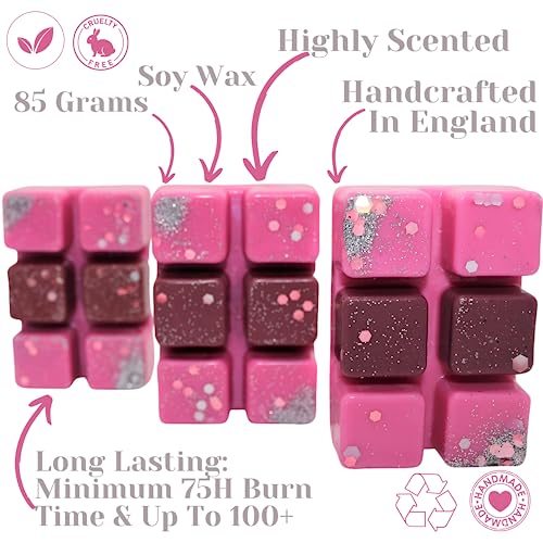 One Thousand and One Wish – 85g Handmade Luxury Scented Wax Melt Snapbar. Min 75H Burn. Vegan. Highly Scented Candle Alternative for Home and Office. Lasting Fragrance.
