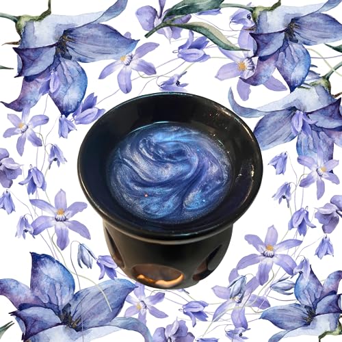 Bluebell Woods – 85g Handmade Artisan Luxury Scented Wax Melt Snapbar. Fresh Clean Scent. Min 75H Burn. Vegan. Highly Scented Candle Alternative For Home And Office. Lasting Fragrance.