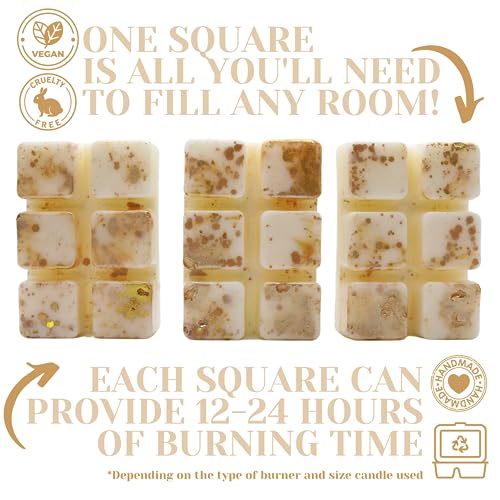 Si – 85g Handmade Artisan Luxury Scented Wax Melt Snap Bar. Designer Perfume. Min 75H Burn. Vegan. Highly Scented Candle Alternative For Home And Office. Lasting Fragrance.