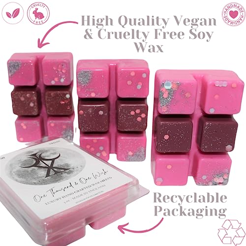 One Thousand and One Wish – 85g Handmade Luxury Scented Wax Melt Snapbar. Min 75H Burn. Vegan. Highly Scented Candle Alternative for Home and Office. Lasting Fragrance.