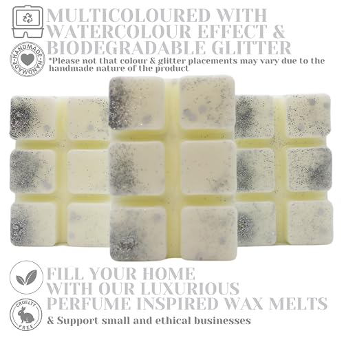 Number 5– 85g Handmade Artisan Luxury Scented Wax Melt Snap Bar. Designer Perfume. Min 75H Burn. Vegan. Highly Scented Candle Alternative For Home And Office. Lasting Fragrance.