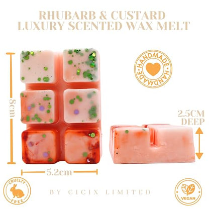 Passionfruit Martini – 85g Handmade Luxury Scented Wax Melt Snap Bar. Fruity Drink Inspired. Min 75H Burn. Vegan. Highly Scented Candle Alternative For Home And Office. Lasting Fragrance.