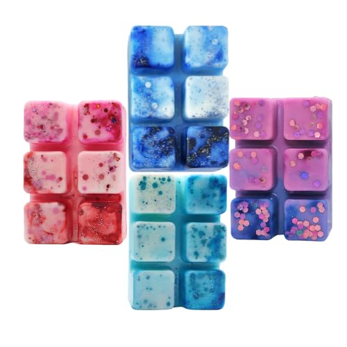 CICIX Wax Melt Bundle Starterpack: Sweet & Laundry. Snow Angel, Fresh Unstoppables, Laundrette, Strawberry and Lily.. 300+ Hours of fragrance. Strong Scented Long Lasting Wax Melts. 340 Grams.