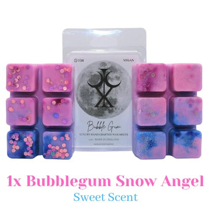 CICIX Wax Melt Bundle Starterpack: Sweet & Laundry. Snow Angel, Fresh Unstoppables, Laundrette, Strawberry and Lily.. 300+ Hours of fragrance. Strong Scented Long Lasting Wax Melts. 340 Grams.