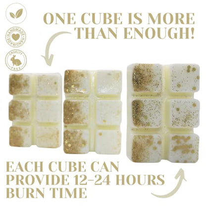 J'Adore – 85g Handmade Luxury Scented Wax Melt Snap bar. Designer Perfume. Min 75H Burn. Vegan. Highly Scented Candle Alternative for Home and Office. Lasting Fragrance.