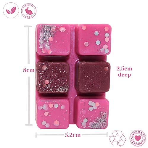 One Thousand and One Wish – 85g Handmade Luxury Scented Wax Melt Snapbar. Min 75H Burn. Vegan. Highly Scented Candle Alternative for Home and Office. Lasting Fragrance.