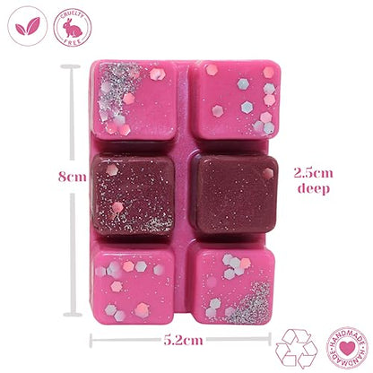 One Thousand and One Wish – 85g Handmade Luxury Scented Wax Melt Snapbar. Min 75H Burn. Vegan. Highly Scented Candle Alternative for Home and Office. Lasting Fragrance.