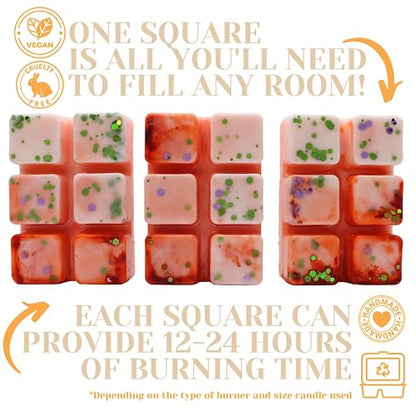 Passionfruit Martini – 85g Handmade Luxury Scented Wax Melt Snap Bar. Fruity Drink Inspired. Min 75H Burn. Vegan. Highly Scented Candle Alternative For Home And Office. Lasting Fragrance.