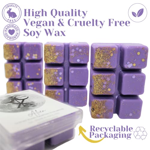 Alien – 85g Handmade Luxury Scented Wax Melt Snapbar. Designer Perfume. Min 75H Burn. Vegan. Highly Scented Candle Alternative for Home and Office. Lasting Fragrance.