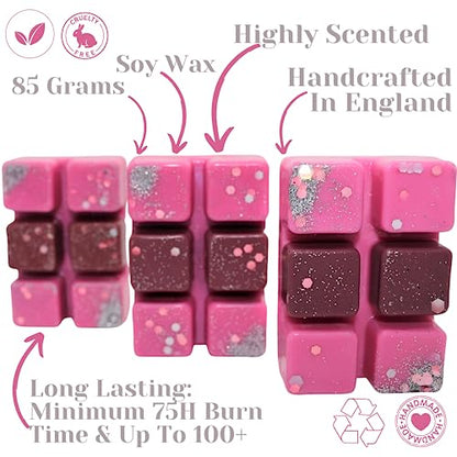 One Thousand and One Wish – 85g Handmade Luxury Scented Wax Melt Snapbar. Min 75H Burn. Vegan. Highly Scented Candle Alternative for Home and Office. Lasting Fragrance.