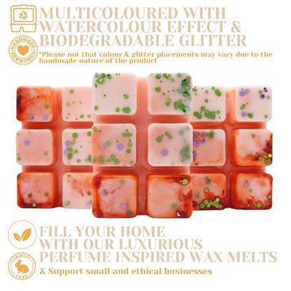 Passionfruit Martini – 85g Handmade Luxury Scented Wax Melt Snap Bar. Fruity Drink Inspired. Min 75H Burn. Vegan. Highly Scented Candle Alternative For Home And Office. Lasting Fragrance.