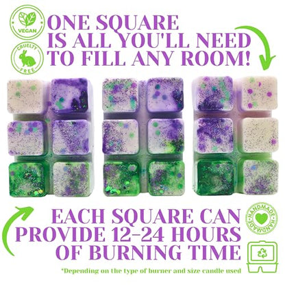 Aeriella – 85g Handmade Artisan Scented Wax Melt Snapbar. Laundry Detergent Clean Scent. Min 75H Burn. Vegan. Strong Scented Candle Alternative For Home And Office. Long Lasting.