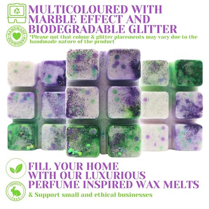 Aeriella – 85g Handmade Artisan Scented Wax Melt Snapbar. Laundry Detergent Clean Scent. Min 75H Burn. Vegan. Strong Scented Candle Alternative For Home And Office. Long Lasting.