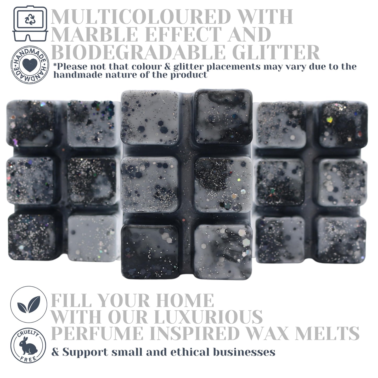 Aventos For Him – 85g Handmade Artisan Luxury Scented Wax Melt Snapbar. Designer Perfume. Min 75H Burn. Vegan. Highly Scented Candle Alternative For Home And Office. Lasting Fragrance.