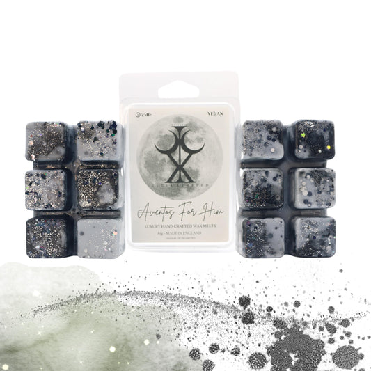 Aventos For Him – 85g Handmade Artisan Luxury Scented Wax Melt Snapbar. Designer Perfume. Min 75H Burn. Vegan. Highly Scented Candle Alternative For Home And Office. Lasting Fragrance.