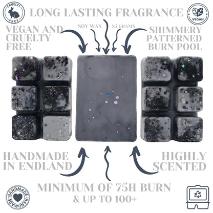 Aventos For Him – 85g Handmade Artisan Luxury Scented Wax Melt Snapbar. Designer Perfume. Min 75H Burn. Vegan. Highly Scented Candle Alternative For Home And Office. Lasting Fragrance.