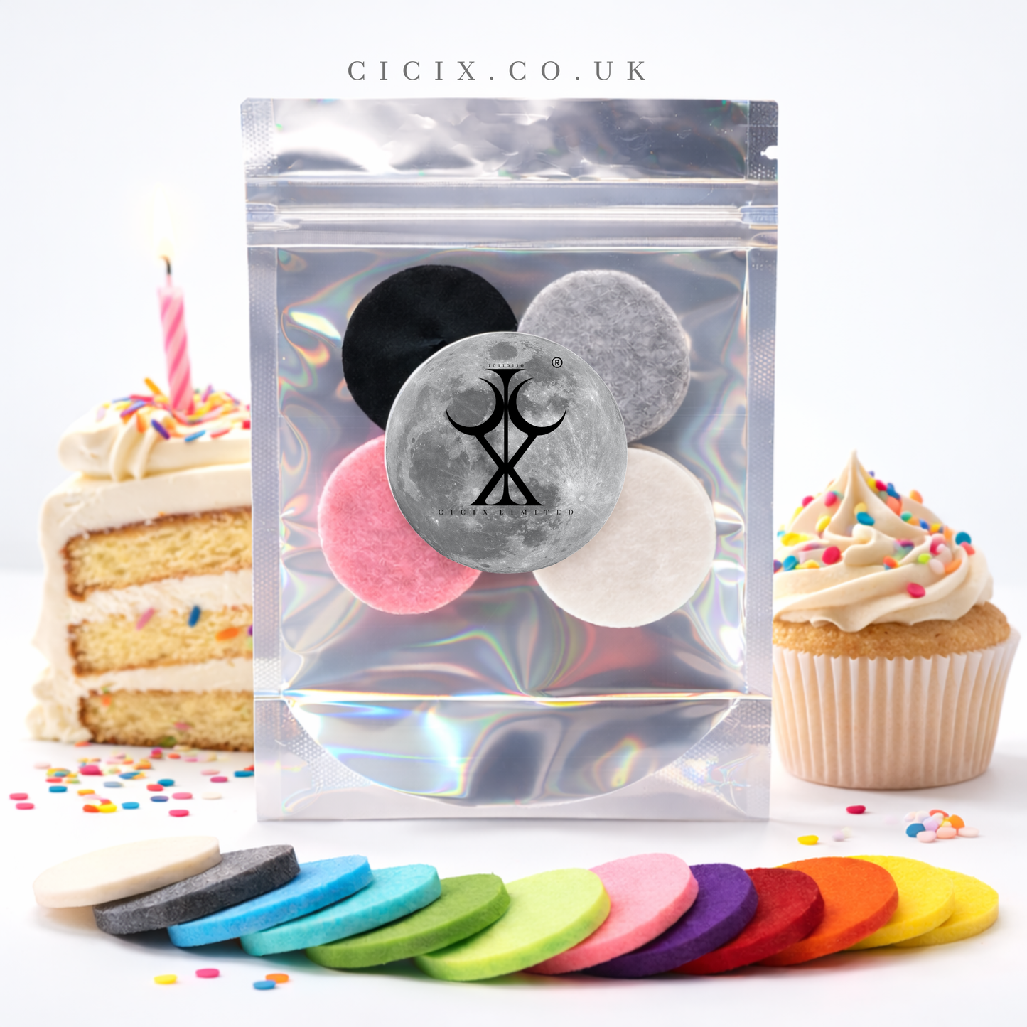 Birthday Cake Vacuum Freshener Discs