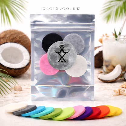 Black Coconut Vacuum Freshener Discs