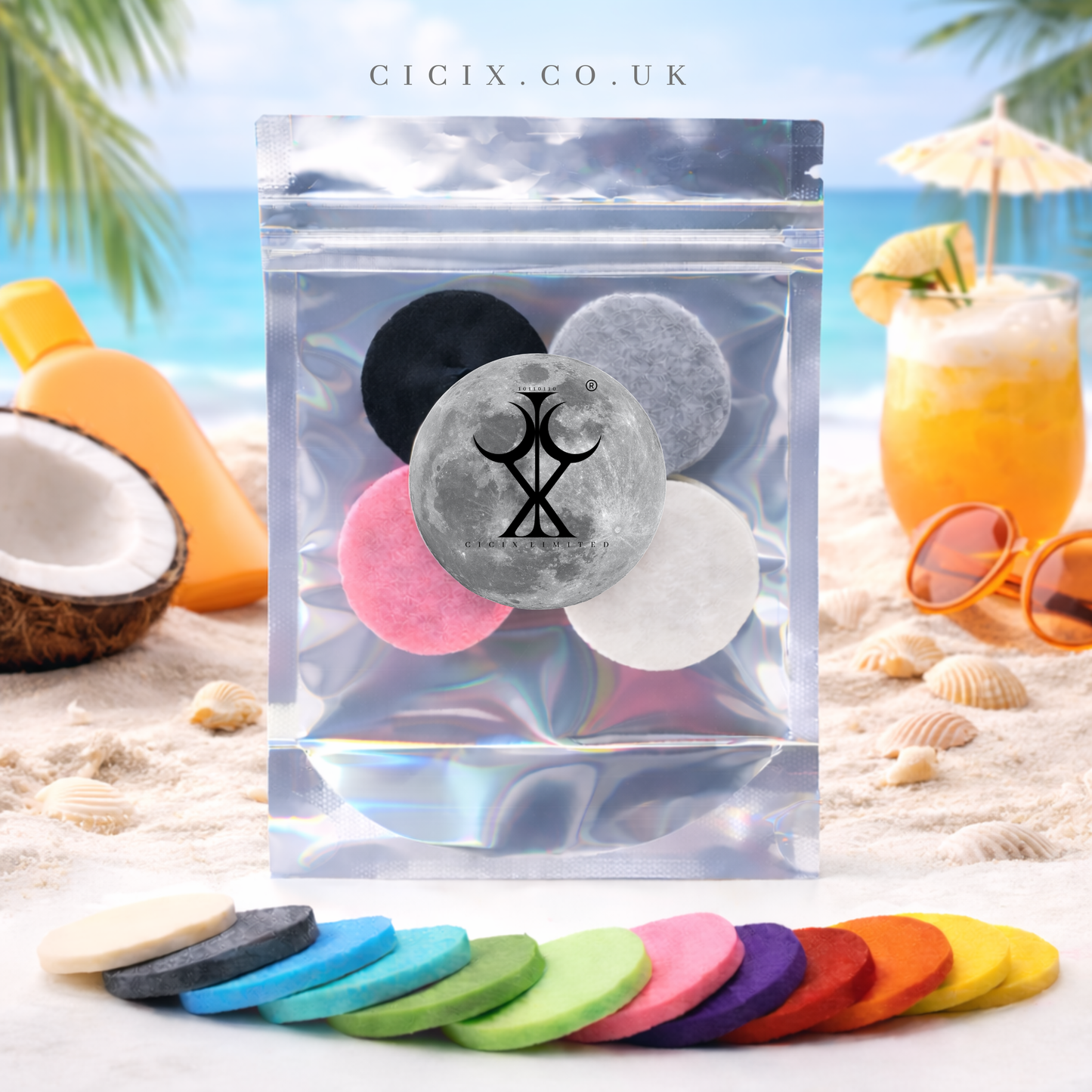 Beach Bum Vacuum Freshener Discs