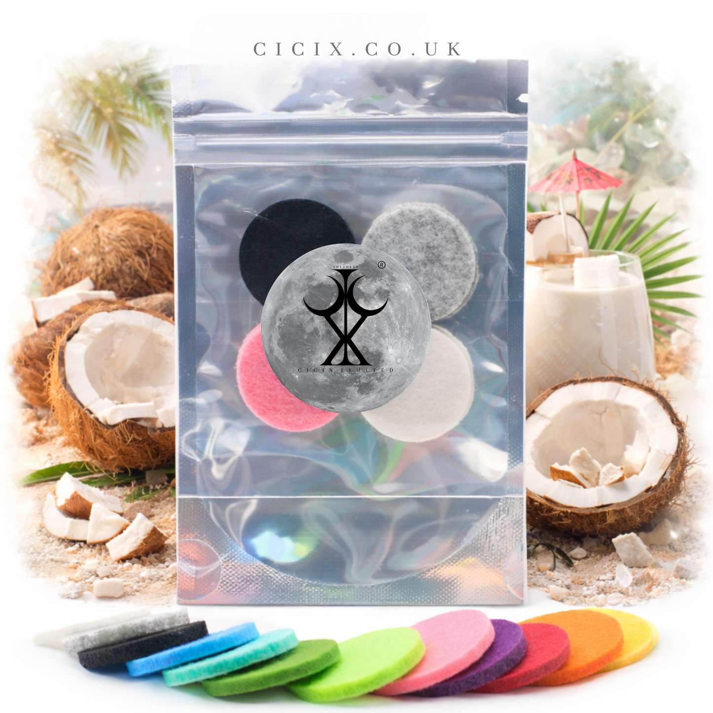 Coconut Haze Vacuum Freshener Discs