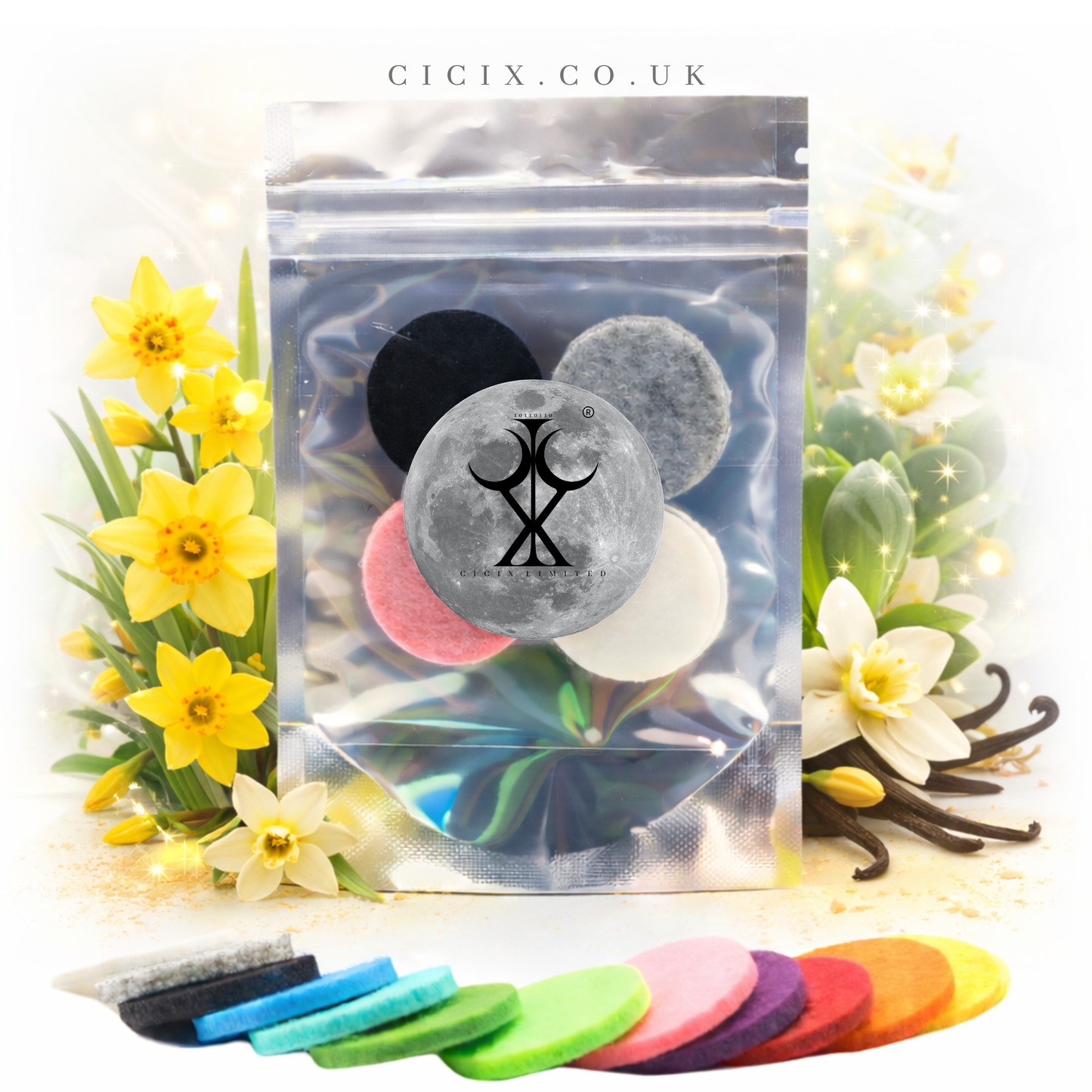Daffodil & Vanilla Vacuum Freshener Discs