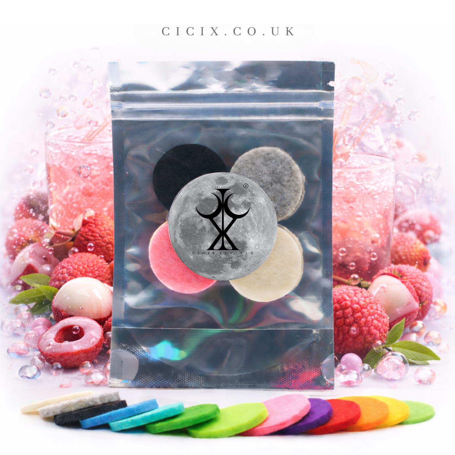 Fizzy Lychee Vacuum Freshener Discs