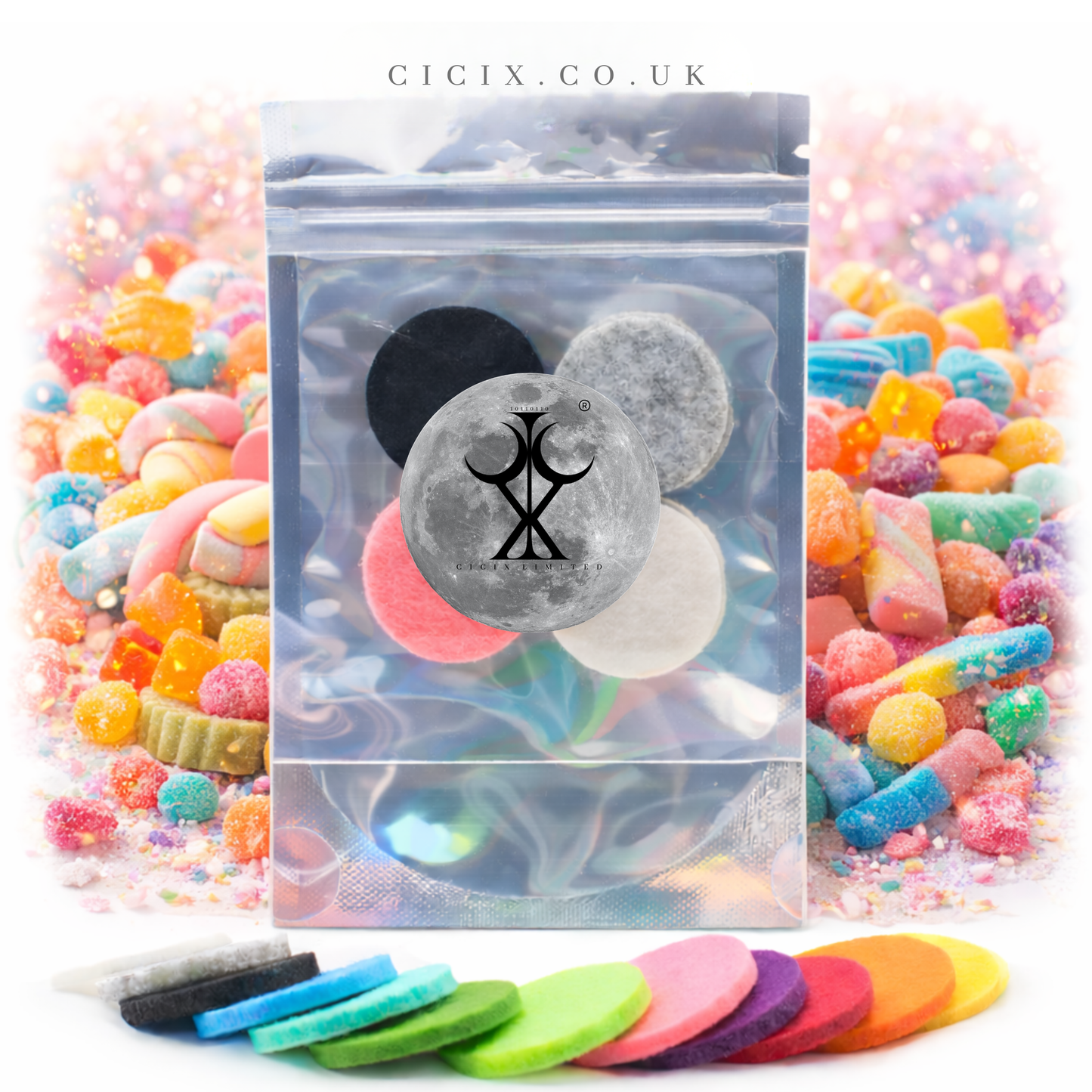 Fizzy Sweets Vacuum Freshener Discs
