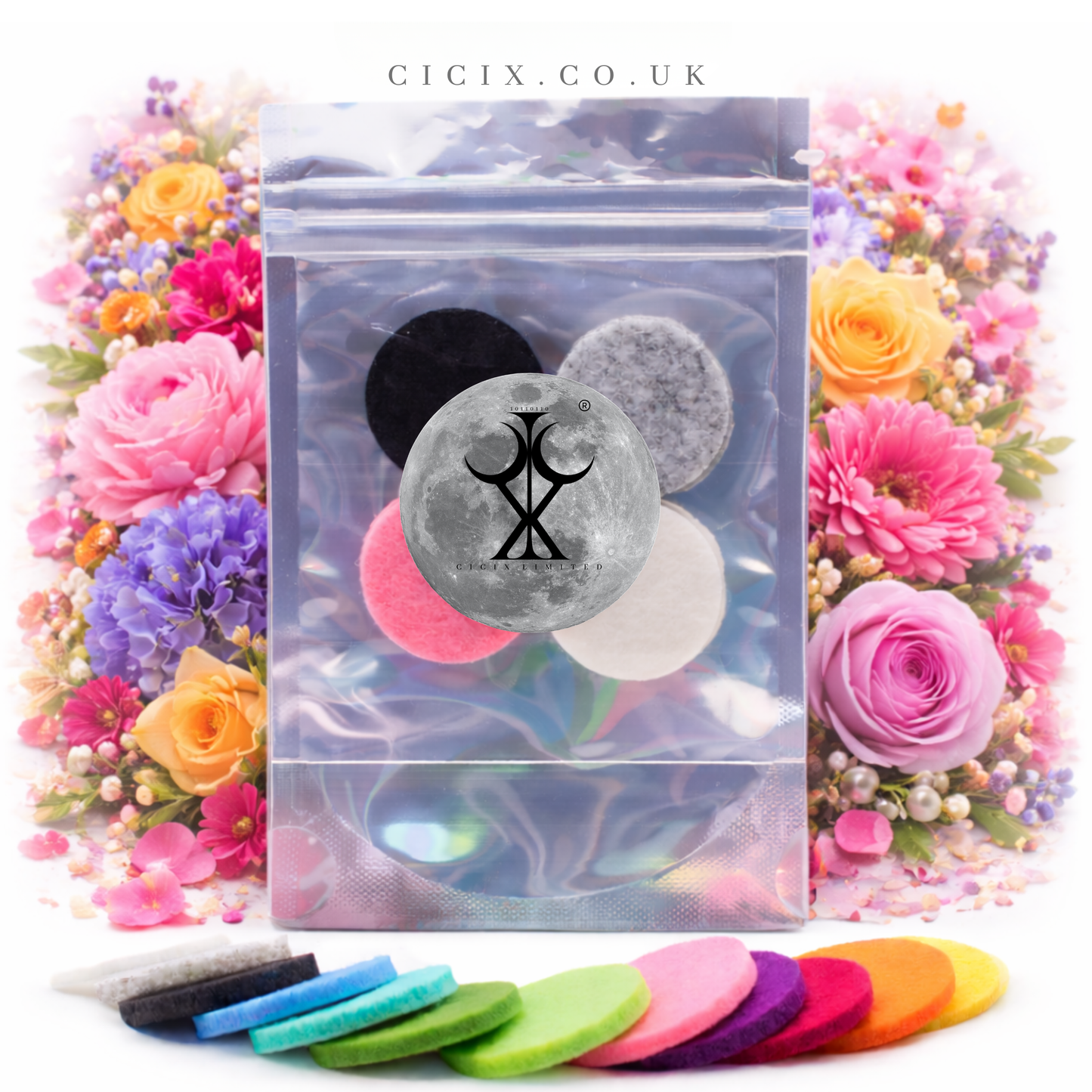 Flower Boom Vacuum Freshener Discs