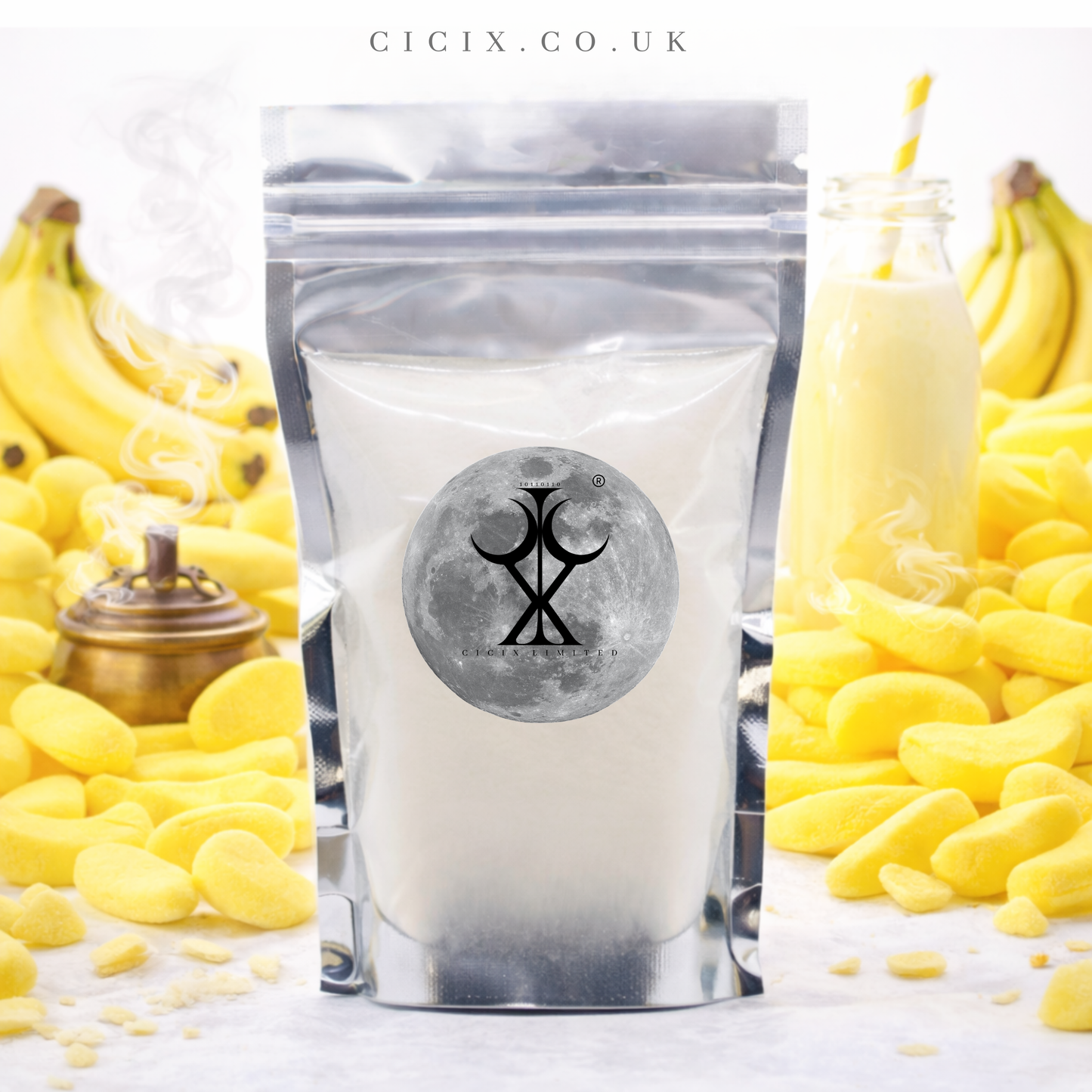 Foam Banana Carpet Freshener Powder