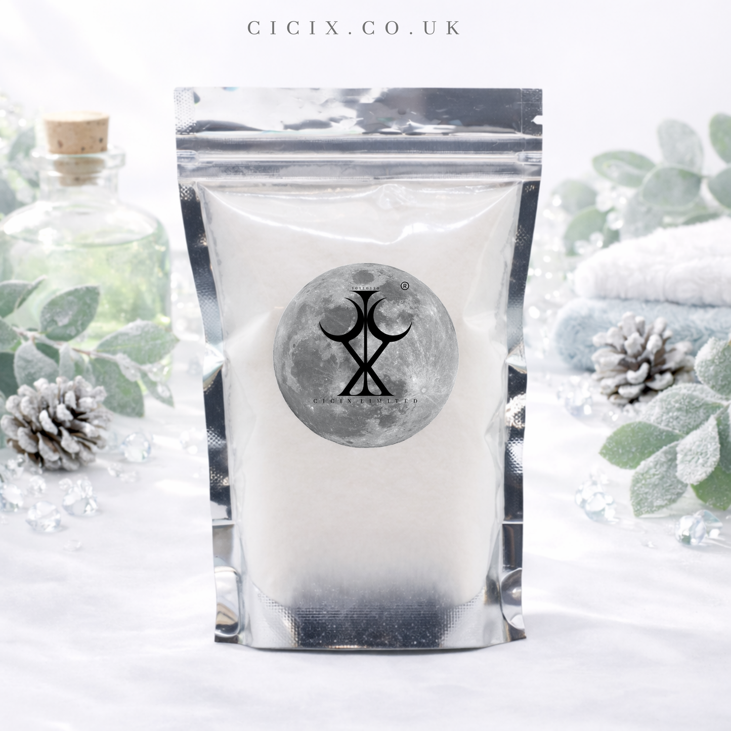 Frosted Eucalyptus Carpet Freshener Powder