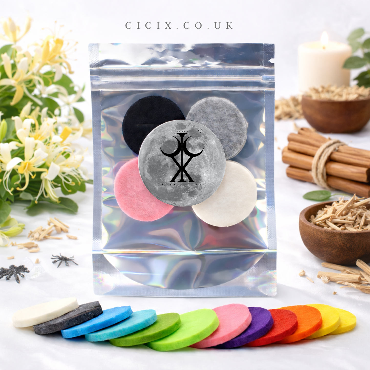 Honeysuckle & Sandalwood Vacuum Freshener Discs