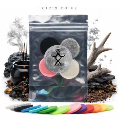 Musky Black Vacuum Freshener Discs