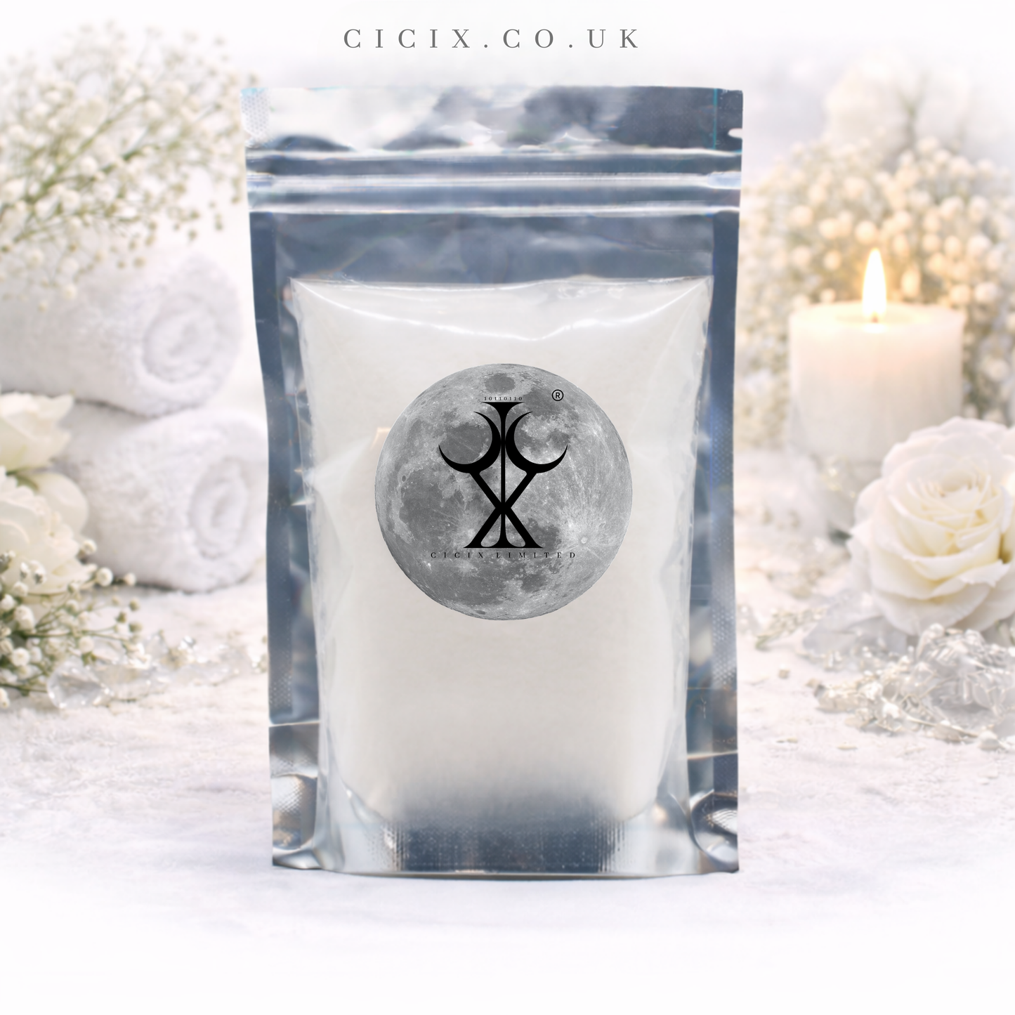 Musky White Carpet Freshener Powder