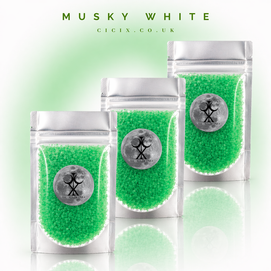 Musky White Scented Crystals Bundle