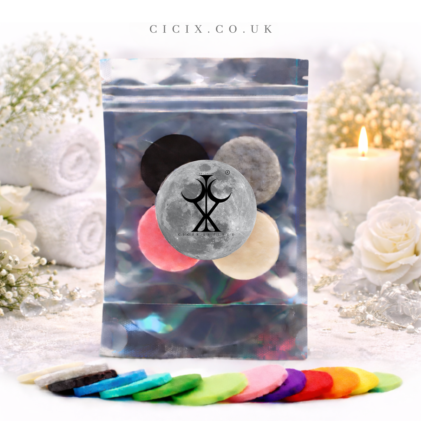 Musky White Vacuum Freshener Discs