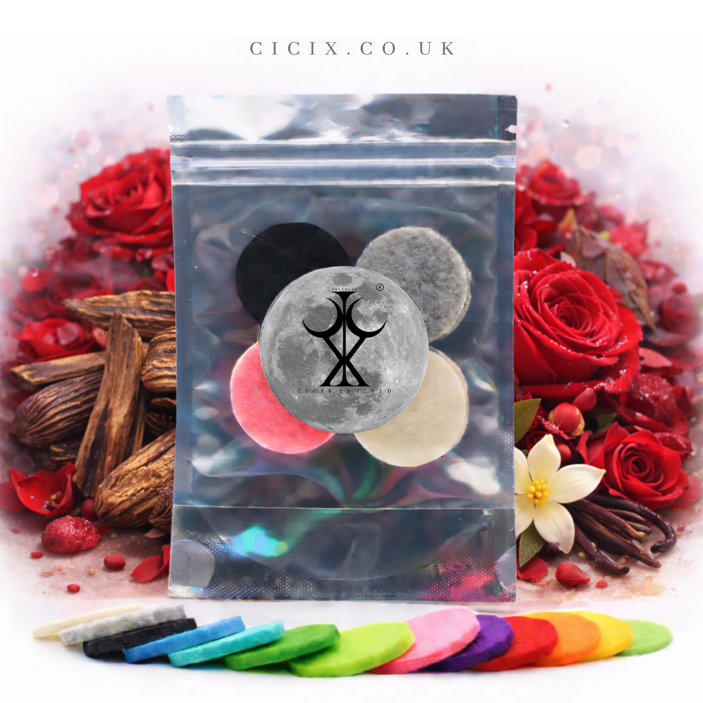 Oud & Rose Vacuum Freshener Discs