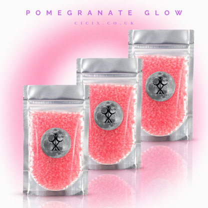 Pomegranate Glow Scented Crystals Bundle