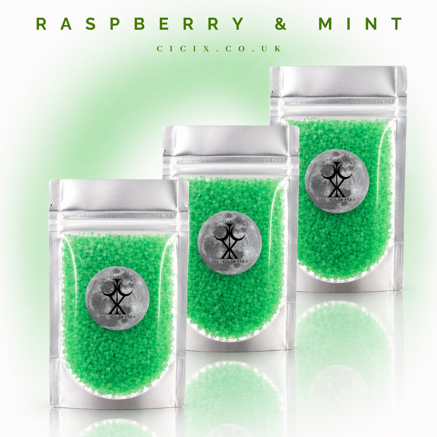 Raspberry & Mint Scented Crystals Bundle