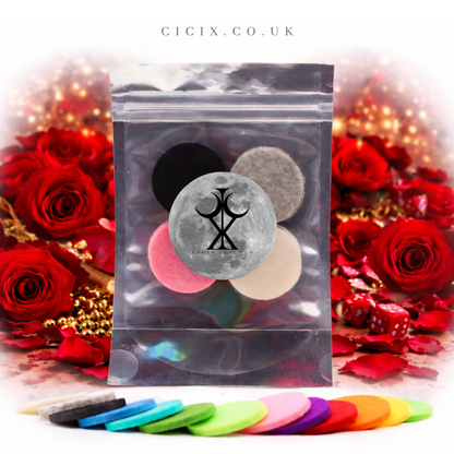 Red Roulette Vacuum Freshener Discs