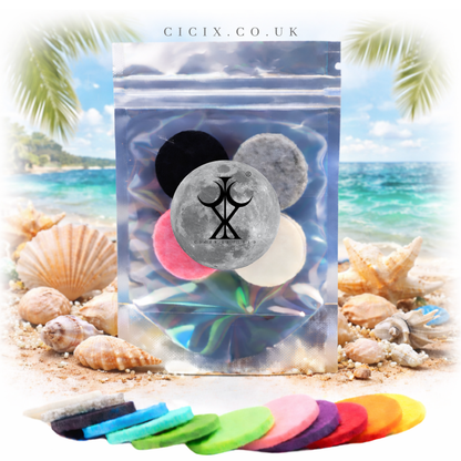 Sea Shells Vacuum Freshener Discs