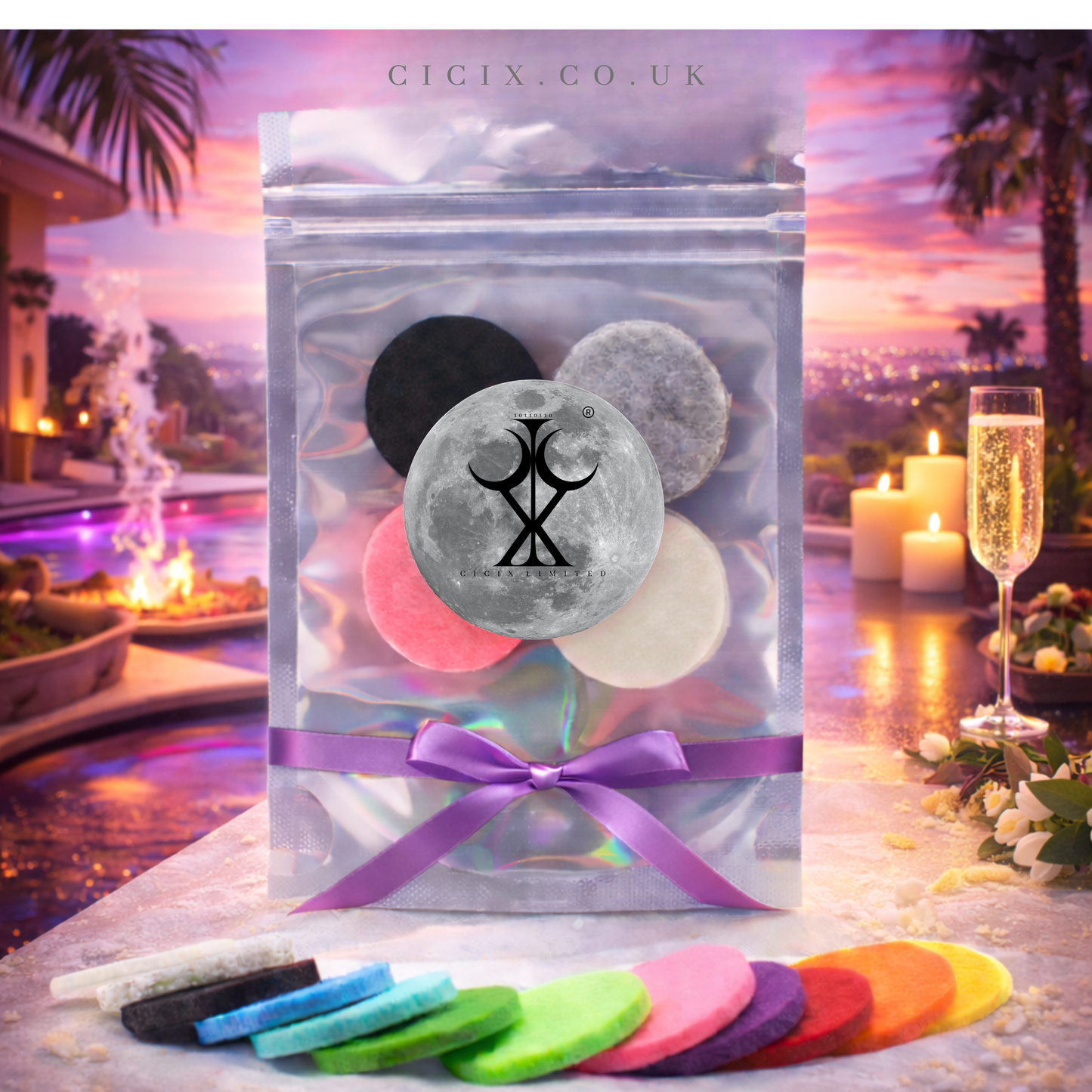 Sunset Strip Mansion Vacuum Freshener Discs