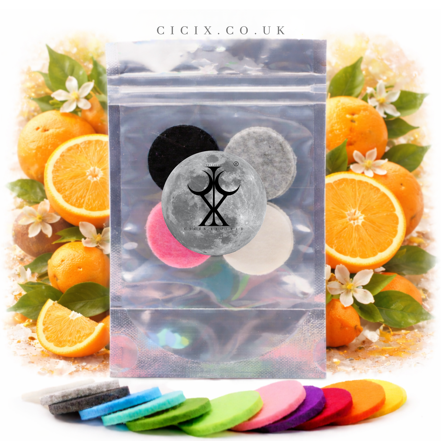 Sweet Orange Vacuum Freshener Discs