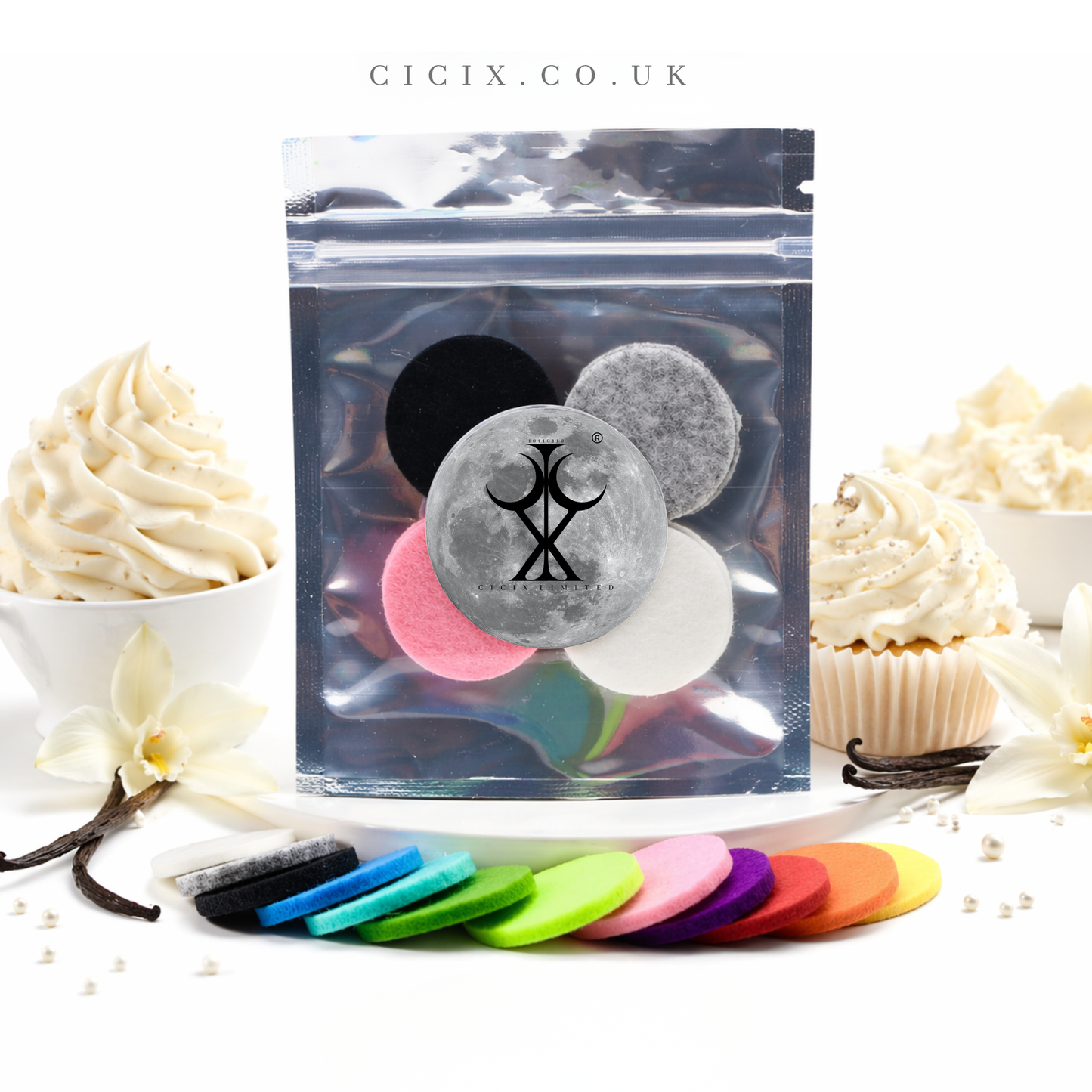 Vanilla Bean Buttercream Vacuum Freshener Discs