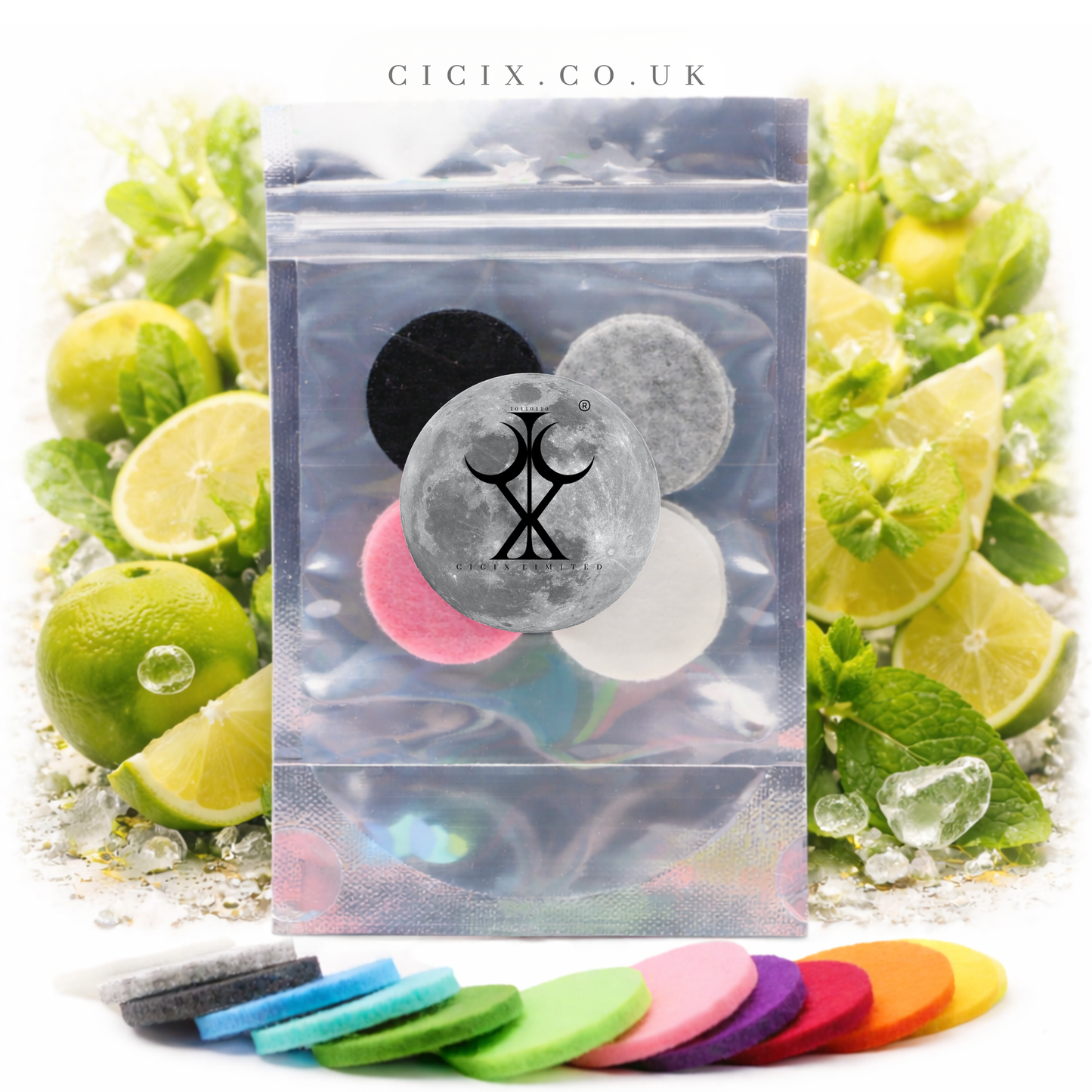 Zingy Lime Vacuum Freshener Discs